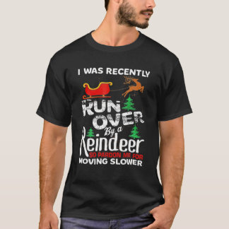 Grandma Got Run Over By A Reindeer Christmas So Pa T-Shirt
