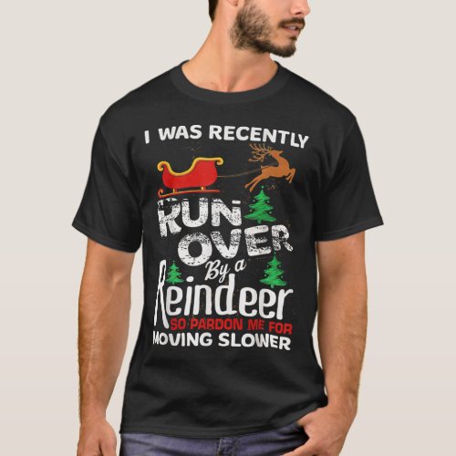 Grandma Got Run Over By A Reindeer Christmas So Pa T_Shirt