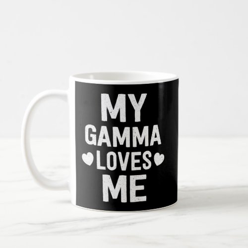 Grandma Grand My Loving Gamma Loves Me Family Bond Coffee Mug