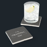 Grandma Grandmother Birthday Personalized Gift  Stone Coaster<br><div class="desc">You can customize it with your photo,  logo or with your text.  You can place them as you like on the customization page. Modern,  unique,  simple,  or personal,  it's your choice.</div>