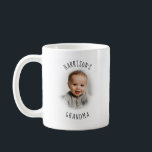Grandma/Grandpa Photo Mug Personalized Gift<br><div class="desc">Upload your child's photo to this charming mug sure to bring a smile to Grandma or Grandpa's face each day as they sip their morning beverage. Personalize the writing with your child's name.</div>