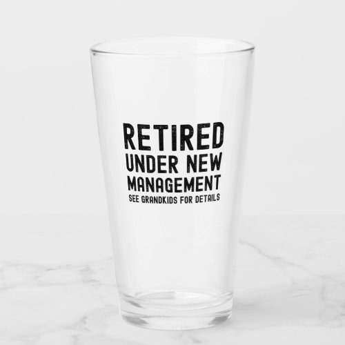 grandma grandpa retirement fathers mothers day glass