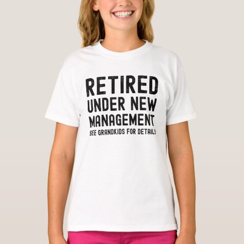 grandma grandpa retirement fathers mothers day T_Shirt
