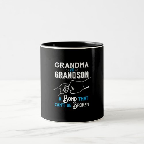 Grandma  Grandson Bond Premium Two_Tone Coffee Mug