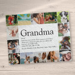 Grandma, Granny, Nana Definition 14 Photo Jigsaw Puzzle<br><div class="desc">14 photo collage jigsaw for you to personalize for your special Grandma, Grandmother, Granny, Nan, Nanny or Abuela to create a unique gift for birthdays, Christmas, mother's day or any day you want to show how much she means to you. A perfect way to show her how amazing she is...</div>