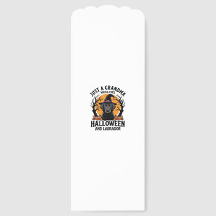 Grandma Halloween Labrador Funny Vintage_1 Bookmarks
