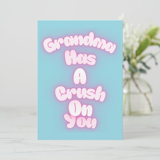 Grandma has a crush on you (Standing Front)