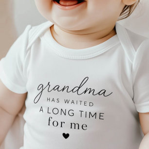 Grandma Has Waited Baby Bodysuit