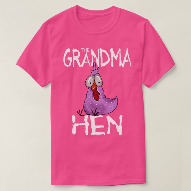 Grandma Hen Chicken Mom Family Partnerlook Farm Fa T-Shirt (Design Front)