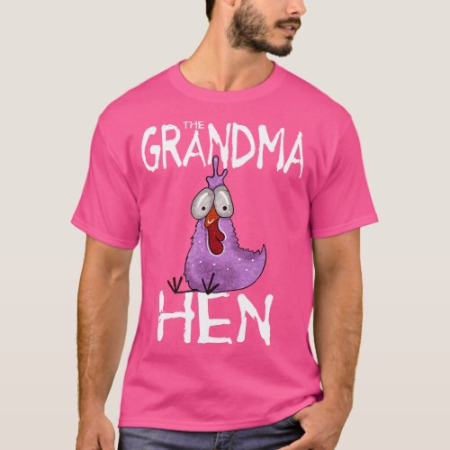 Grandma Hen Chicken Mom Family Partnerlook Farm Fa T_Shirt
