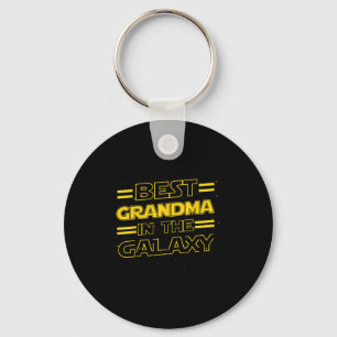 Grandma In The Galaxy Funny Mothers Day Gift For M Keychain