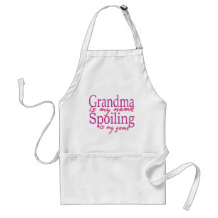 Grandma is my Name Adult Apron