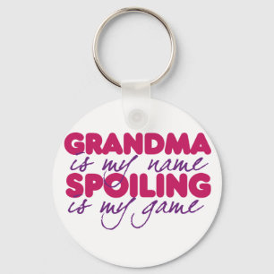 Grandma is my name keychain