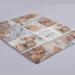 Grandma is the Best Photo Collage Fleece Blanket<br><div class="desc">Modern grandmother fleece blanket featuring an 8 photo collage template that is easy to personalize with your own precious family pictures,  the cute saying "this grandma is the best",  and the grandchildrens names.</div>