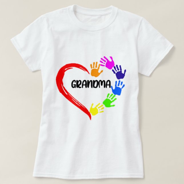 Grandma Life (Any Color) T-Shirt (Design Front)