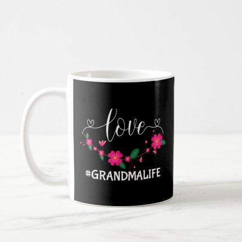 Grandma Life Art Love Being A Grandmother  Coffee Mug