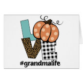 Grandma Life Pumpkin Love (Front Horizontal)