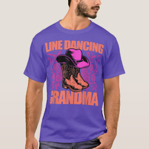 Grandma Line Dancing Quote Dancer Pun Tet Design T-Shirt