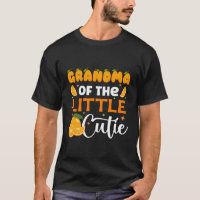 Grandma Little Cutie Baby Shower Orange Py