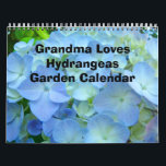 Grandma Loves Hydrangeas Garden Calendar<br><div class="desc">Grandma Loves Hydrangeas Garden CALENDARS HYDRANGEA FLOWERS Calendars, Blue Pink colorful Hydrangeas Flowers Calendar, Gift Calendars, Christmas Gifts, OFFICE ART, Corporate Client Git Calendars, Artwork Calendars, White Pink Purple Blue Hydrangeas, Botanical Floral Flower Wall Calendars, Garden Landscapes. BASLEE TROUTMAN FINE ART COLLECTIONS. Bookmark this site for great gift ideas all...</div>
