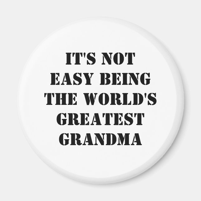 Grandma Magnet (Front)
