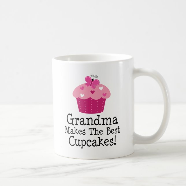 Grandma Makes the Best Cupcakes Coffee Mug (Right)