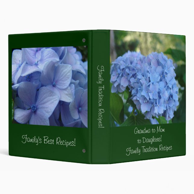 Grandma Mom Daughter Recipe Binder Family's Best (Background)