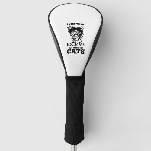 Grandma Mom Mother cat lovers Golf Head Cover