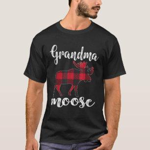 Grandma Moose Matching Family Christmas Clothes Pl T-Shirt