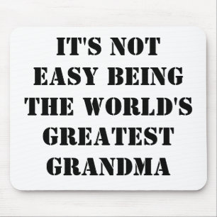 Grandma Mouse Pad