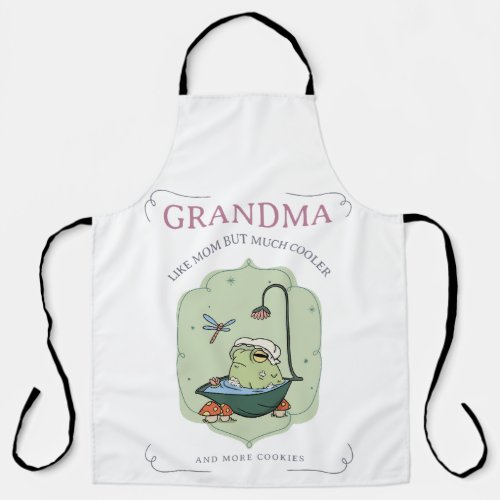 Grandma Much Cooler Apron