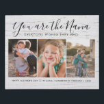 Grandma Nana Mother's Day Grandchildren 3 Photo Faux Canvas Print<br><div class="desc">You are the Nana Grandma Mother's Day Grandchildren 3 Photo Collage</div>