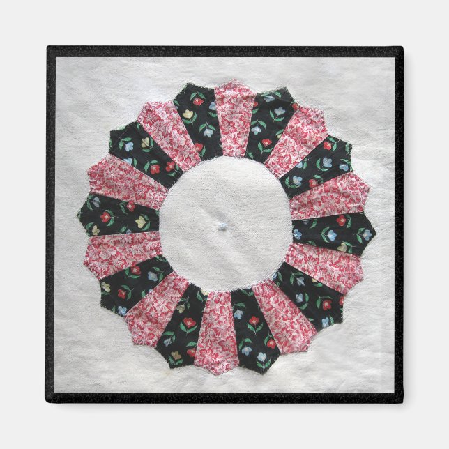 Grandma Nellie's Quilt Block #2 Magnet (Front)