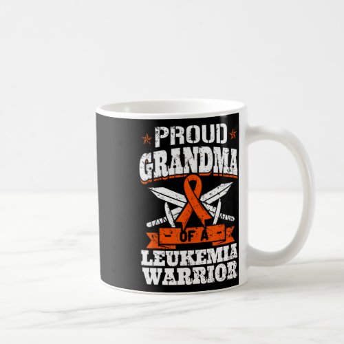 Grandma Of A Leukemia Warrior Abuelo Awareness Rib Coffee Mug