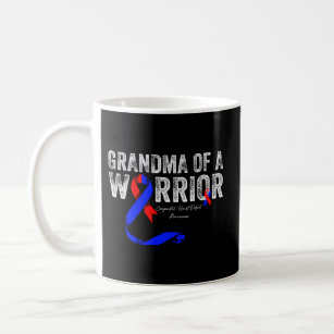 Grandma Of A Warrior Chd Congenital Heart Defect Coffee Mug