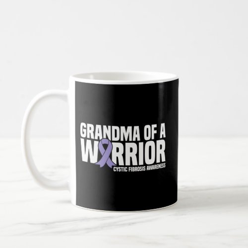 Grandma Of A Warrior Cystic Fibrosis Awareness Coffee Mug