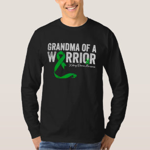 Grandma of a Warrior Kidney Disease Awareness T-Shirt