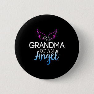 Grandma Of An Angel Sids Awareness Month Button