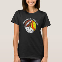 Grandma Of Ballers  Softball Volleyball Football