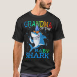 grandma Of The Baby Shark Birthday Brother Shark S T-Shirt<br><div class="desc">Birthday Shark,  Birthday Boy Shark,  Birthday Boy ,  Birthday Girl Shark,  Family Matching Shark,  Shark,  grandma Of The Baby Shark Birthday Brother Shark Shirt</div>