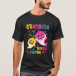 Grandma Of The Baby Shark Birthday Grandma Shark  T-Shirt<br><div class="desc">Grandma Of The Baby Shark Birthday Grandma Shark</div>