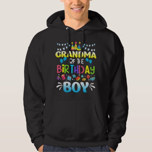 Grandma Of The Birthday Boy Shirt Mama Nana 1st Bd