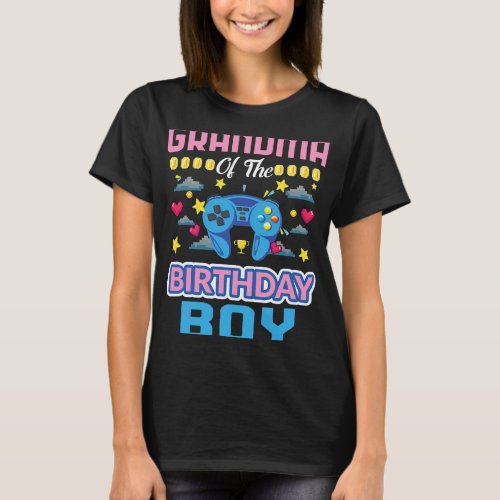 grandma of the Birthday Boy Video game for a toodl T_Shirt