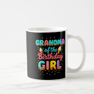Grandma Of The Birthday Girl Ice Cream Family Matc Coffee Mug