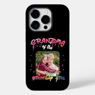 Grandma of the Birthday Girl Personalized Birthday Case-Mate iPhone 14 Pro Case
