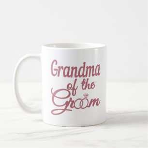 Grandma Of The Groom Wedding Family Matching Coffee Mug
