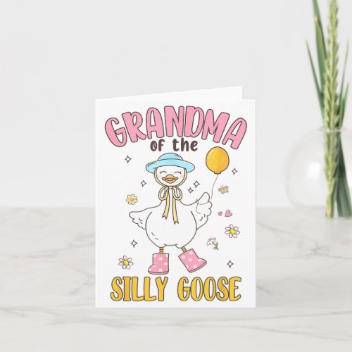 Grandma Of The Silly Goose First Birthday Family M
