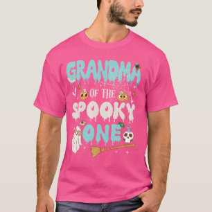 Grandma of The Spooky One Boy 1st Birthday Hallowe T-Shirt