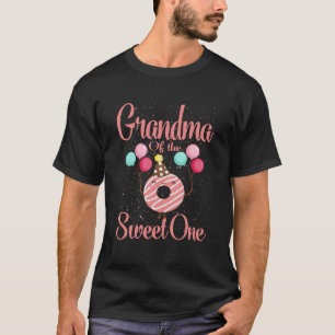 Grandma Of The Sweet One Family Matching 1st T-Shirt