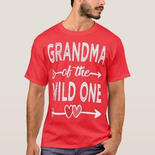 grandma of the wild one grandma 1 T_Shirt